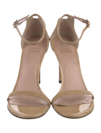 Stuart Weitzman Patent Leather Sandals