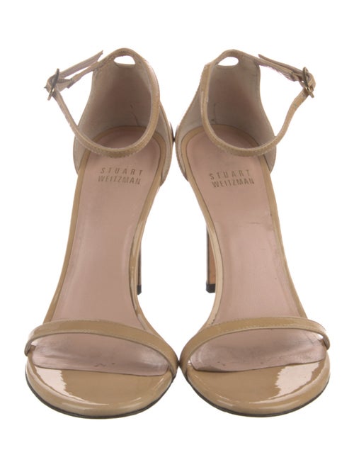 Stuart Weitzman Patent Leather Sandals