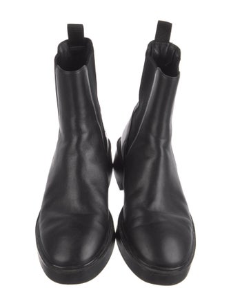 Stuart Weitzman Leather Chelsea Boots
