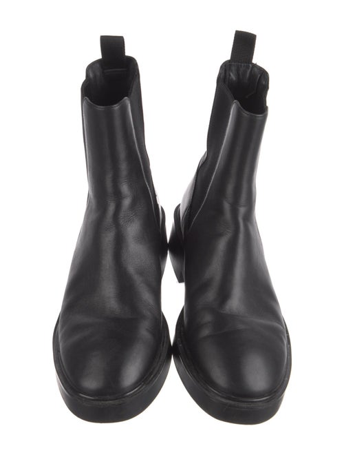 Stuart Weitzman Leather Chelsea Boots