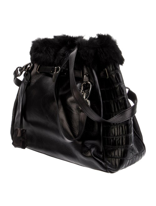 Stuart Weitzman Leather Evening Bag