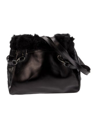 Stuart Weitzman Leather Evening Bag