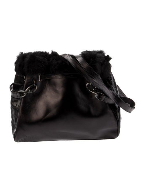 Stuart Weitzman Leather Evening Bag