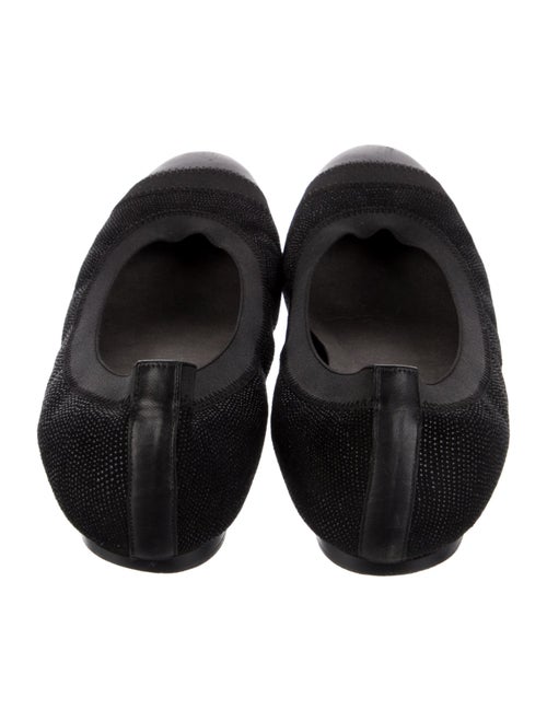 Stuart Weitzman Grosgrain Trim Ballet Flats