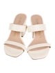 Stuart Weitzman Leather Slides
