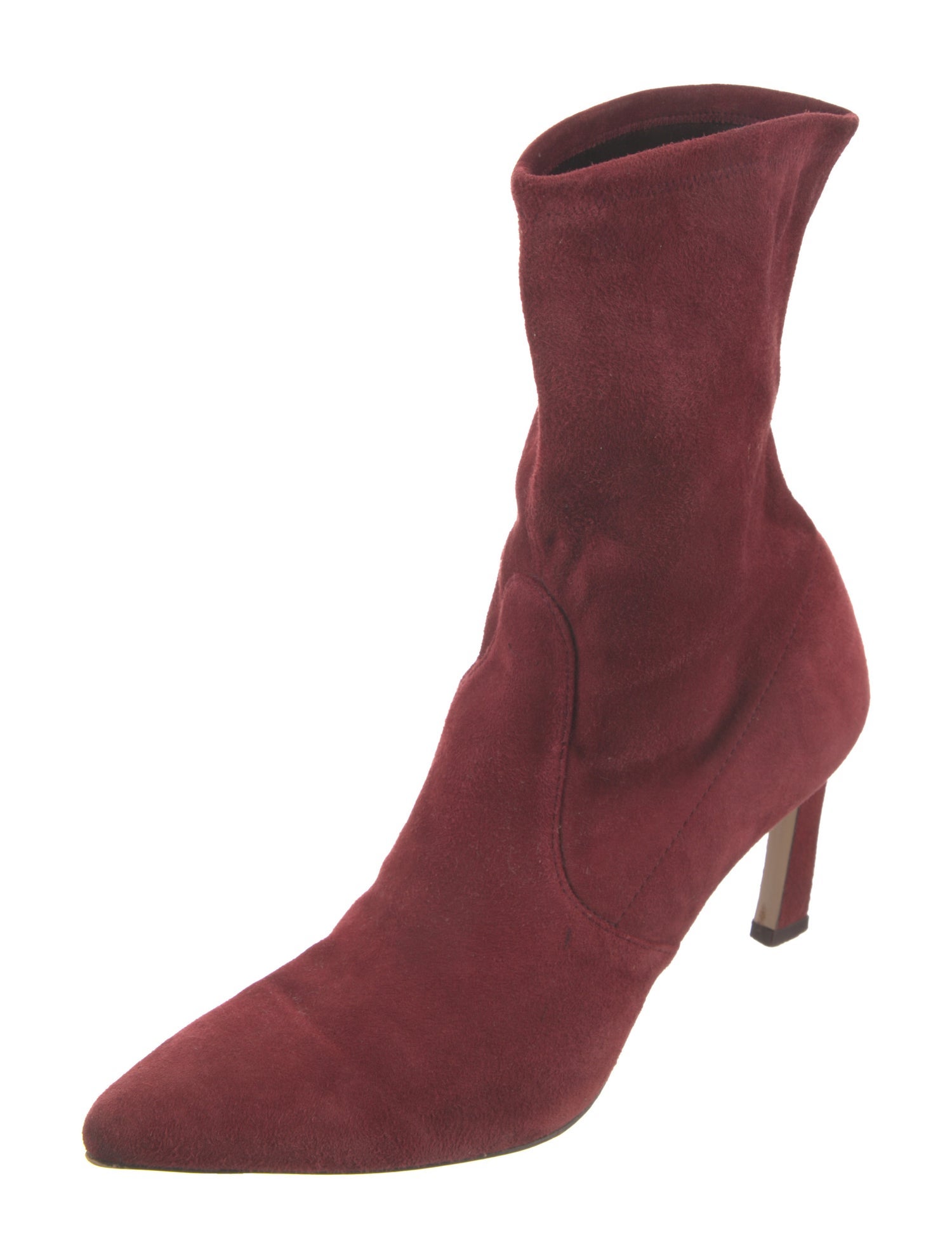 Stuart Weitzman Suede Sock Boots