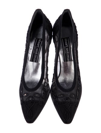 Stuart Weitzman Mesh Mesh Accents Pumps