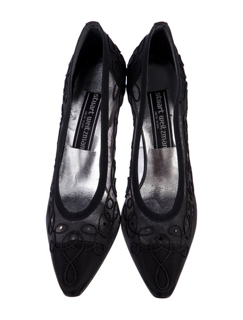 Stuart Weitzman Mesh Mesh Accents Pumps