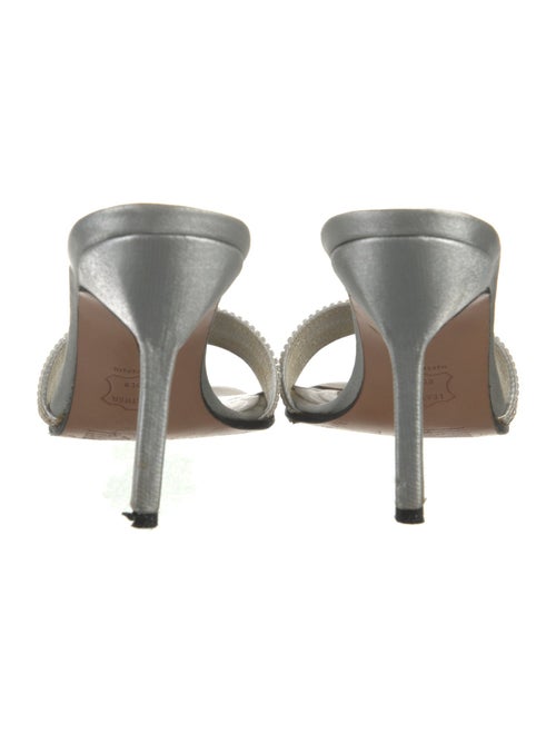 Stuart Weitzman Crystal Crystal Embellishments Slides