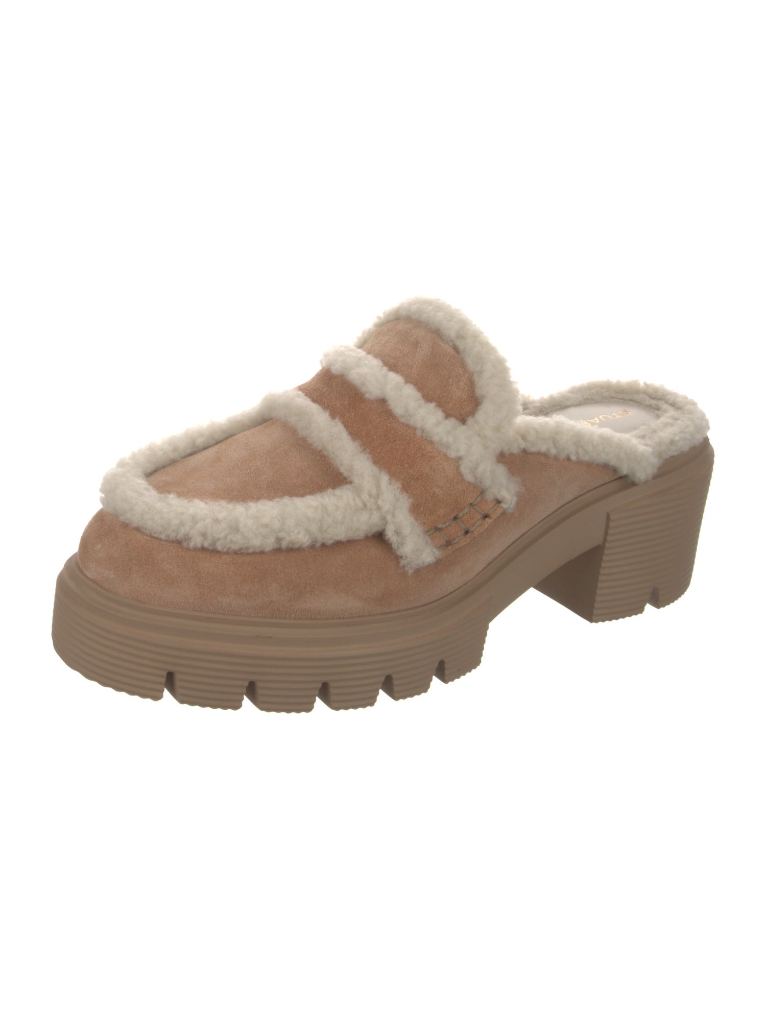 Stuart Weitzman Suede Mules