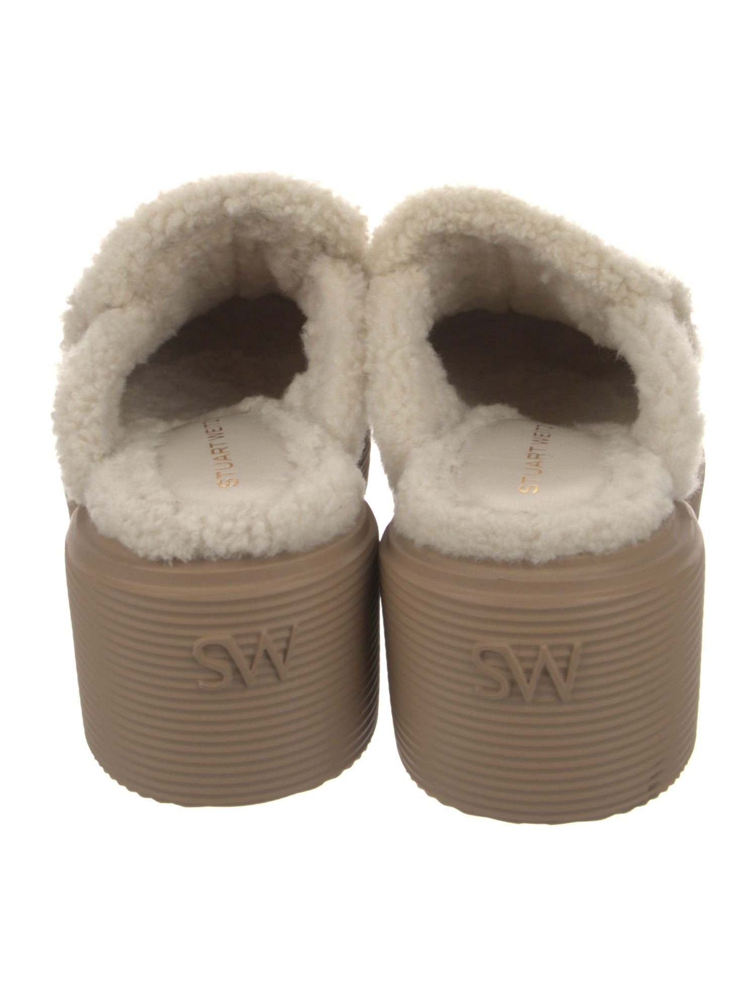 Stuart Weitzman Suede Mules