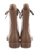 Stuart Weitzman Leather Combat Boots