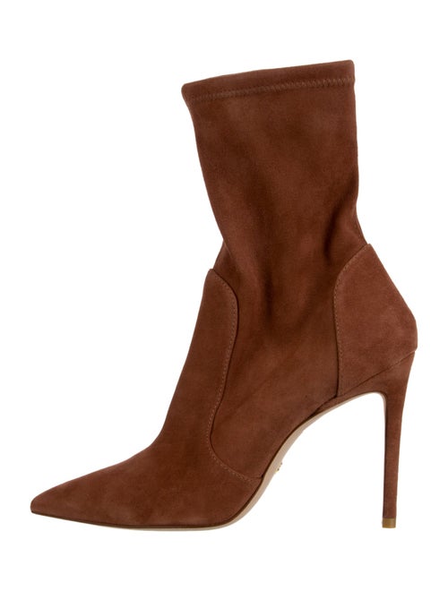 Stuart Weitzman Suede Sock Boots