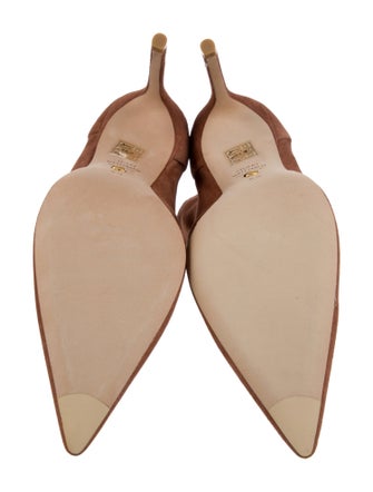 Stuart Weitzman Suede Sock Boots