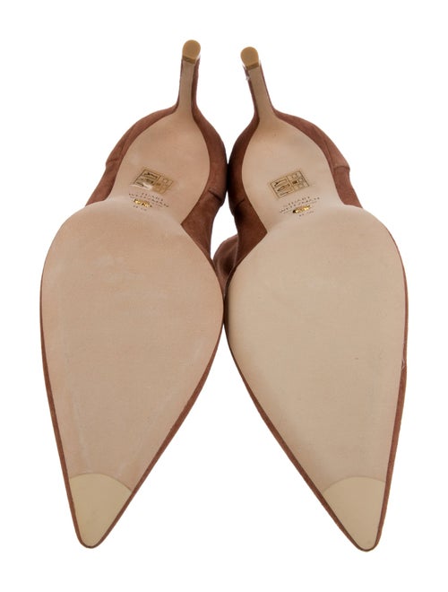 Stuart Weitzman Suede Sock Boots