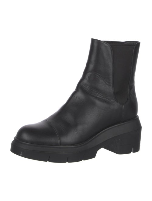 Stuart Weitzman Leather Chelsea Boots