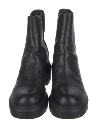 Stuart Weitzman Leather Chelsea Boots