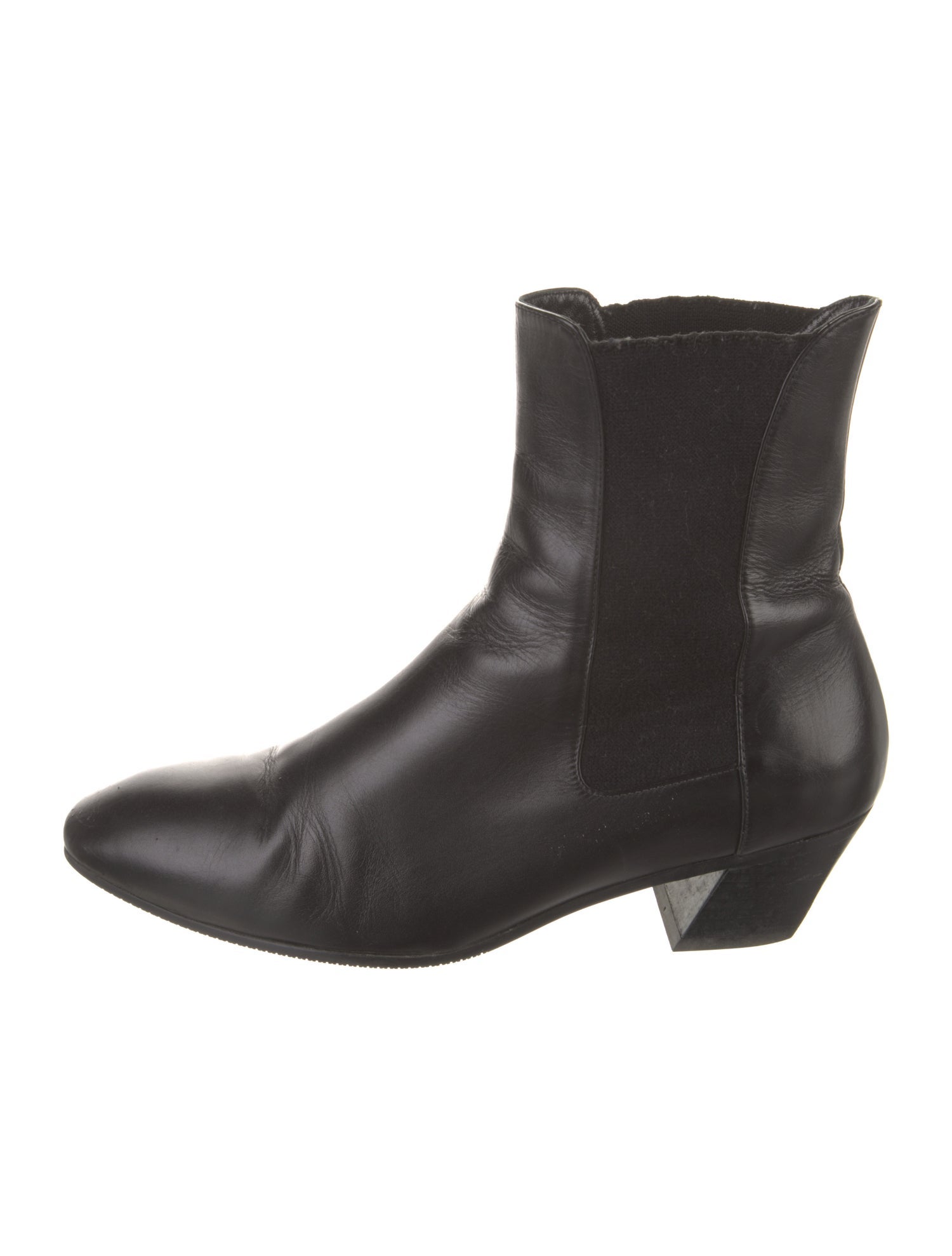 Stuart Weitzman Leather Chelsea Boots