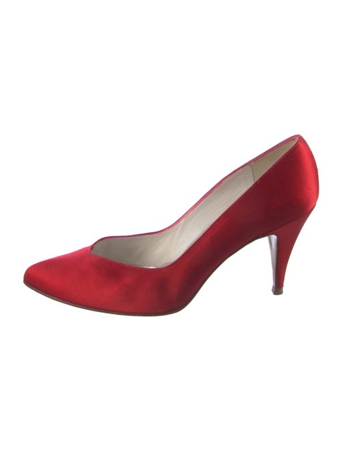 Stuart Weitzman Satin Pumps