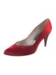 Stuart Weitzman Satin Pumps