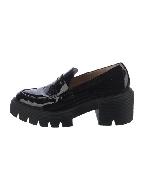 Stuart Weitzman Patent Leather Loafers