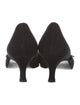 Stuart Weitzman Suede D'Orsay Pumps