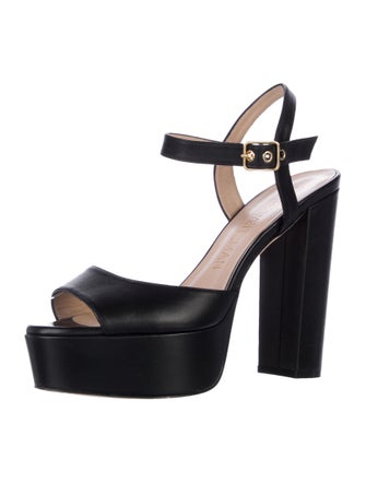 Stuart Weitzman Patent Leather Slingback Pumps