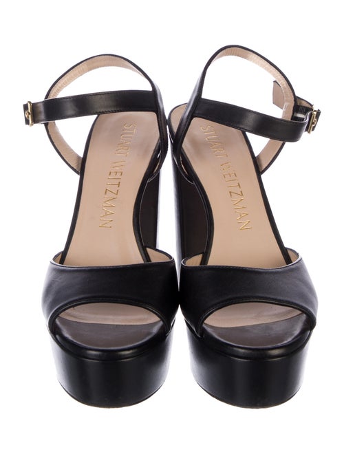 Stuart Weitzman Patent Leather Slingback Pumps