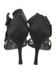 Stuart Weitzman Satin Bow Accents Sandals