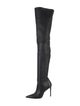 Stuart Weitzman Leather Sock Boots