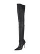 Stuart Weitzman Leather Sock Boots
