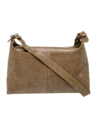 Stuart Weitzman Suede Shoulder Bag
