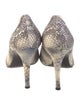 Stuart Weitzman Leather Animal Print Pumps
