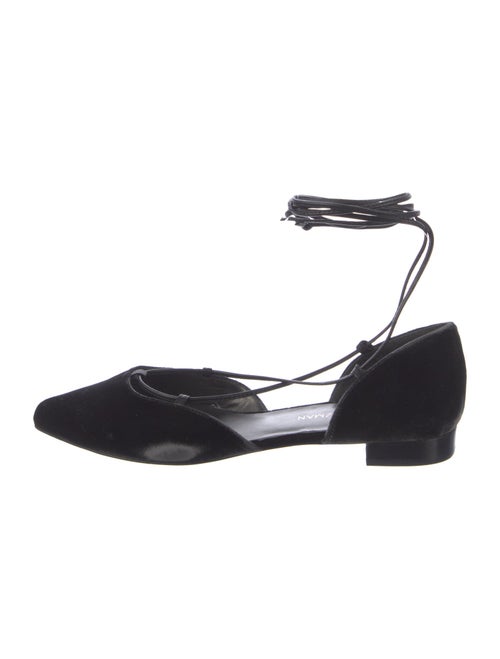 Stuart Weitzman Suede D'Orsay Flats