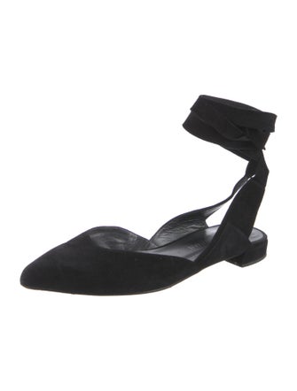 Stuart Weitzman Suede Mules