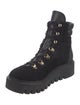 Stuart Weitzman Suede Combat Boots