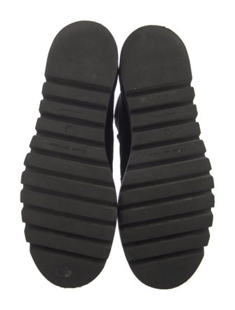 Stuart Weitzman Suede Combat Boots