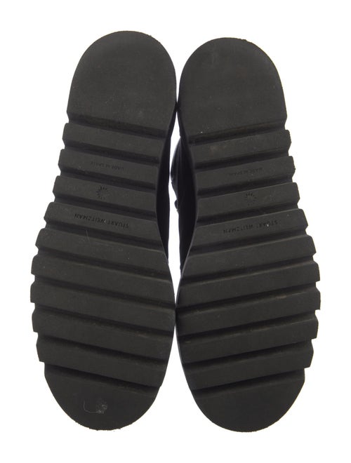 Stuart Weitzman Suede Combat Boots