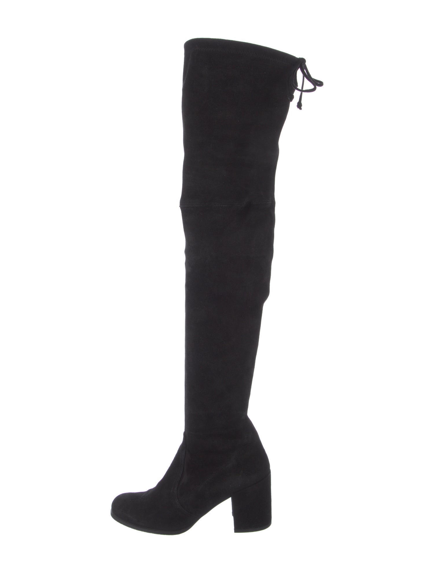 Stuart Weitzman Suede Lace-Up Boots