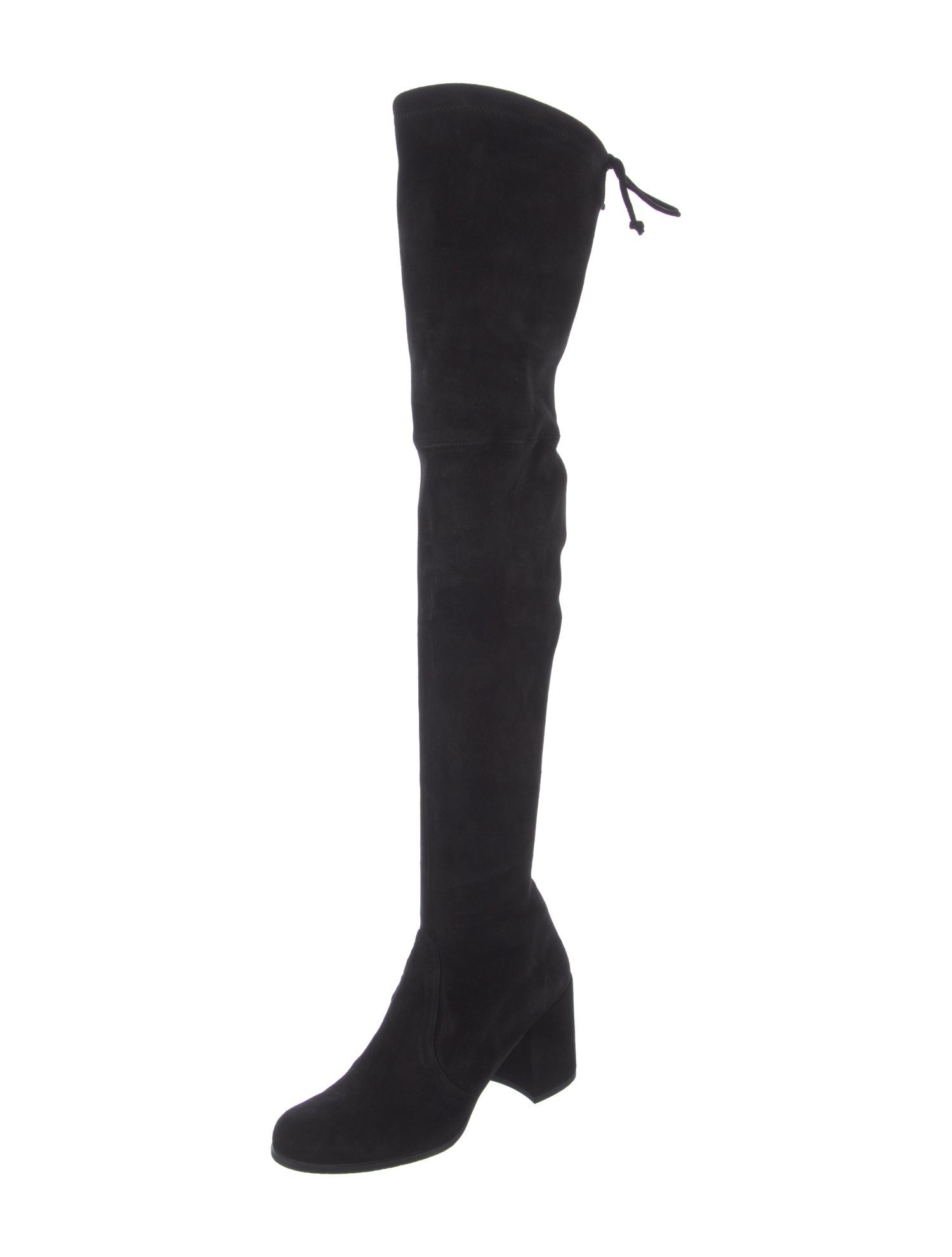 Stuart Weitzman Suede Lace-Up Boots