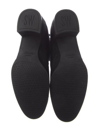 Stuart Weitzman Suede Lace-Up Boots