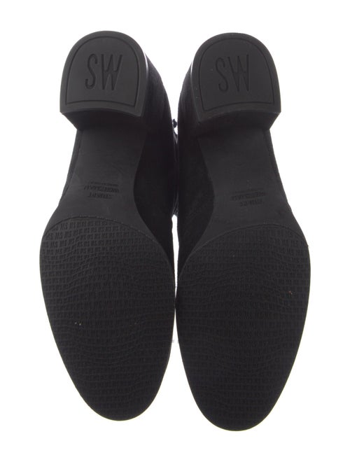 Stuart Weitzman Suede Lace-Up Boots