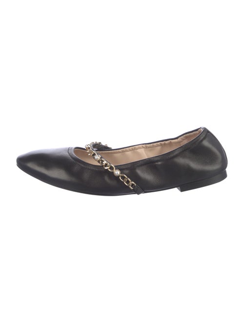 Stuart Weitzman Leather Ballet Flats