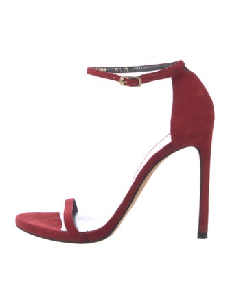 Stuart Weitzman Suede Sandals