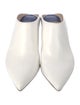 Stuart Weitzman Leather Mules