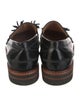 Stuart Weitzman Patent Leather Tassel Accents Loafers
