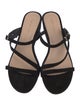 Stuart Weitzman Suede Slides