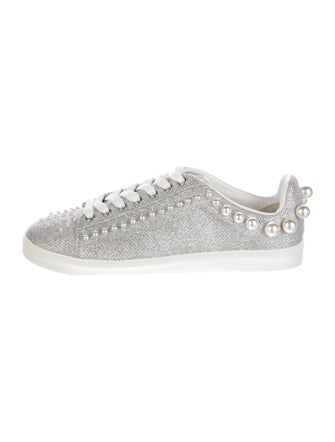 Stuart Weitzman Glitter Sneakers