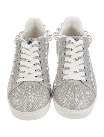 Stuart Weitzman Glitter Sneakers