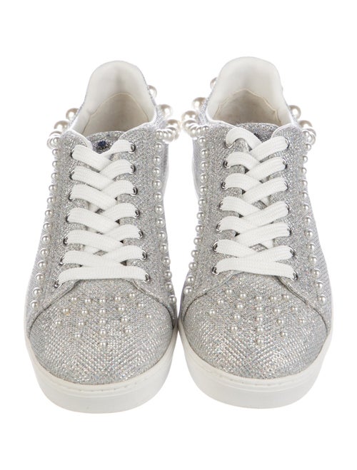 Stuart Weitzman Glitter Sneakers